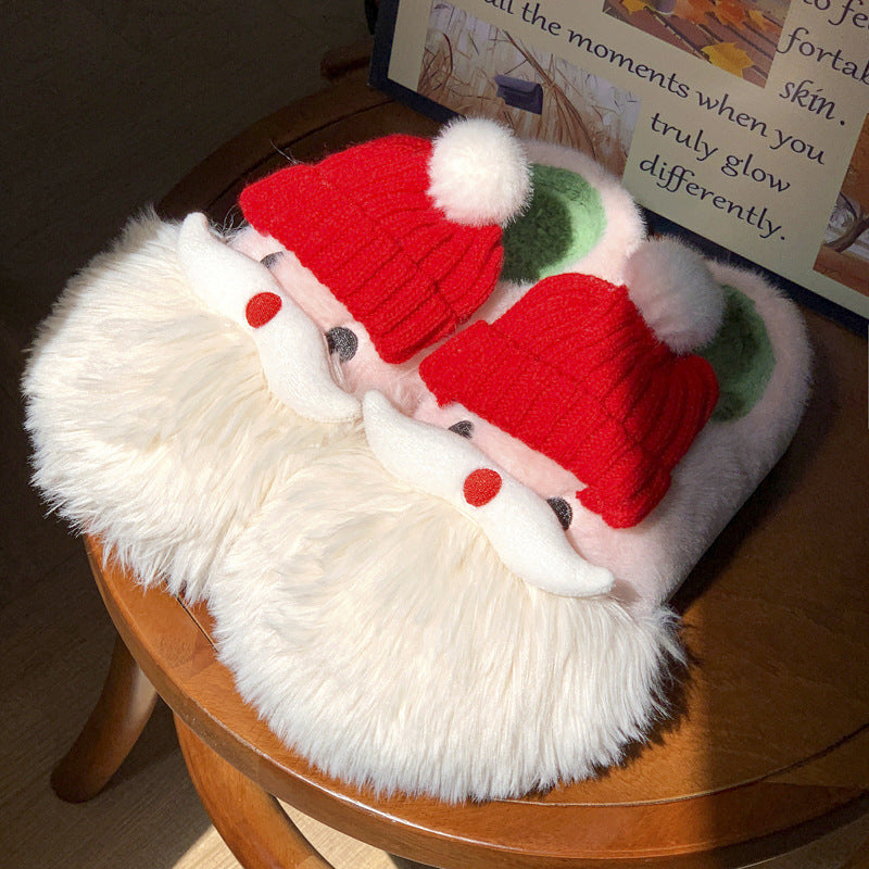 Cute Christmas Santa Claus Slippers