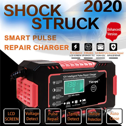 Portable Car Battery Charger 12V