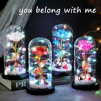 LED Rose Dome Light