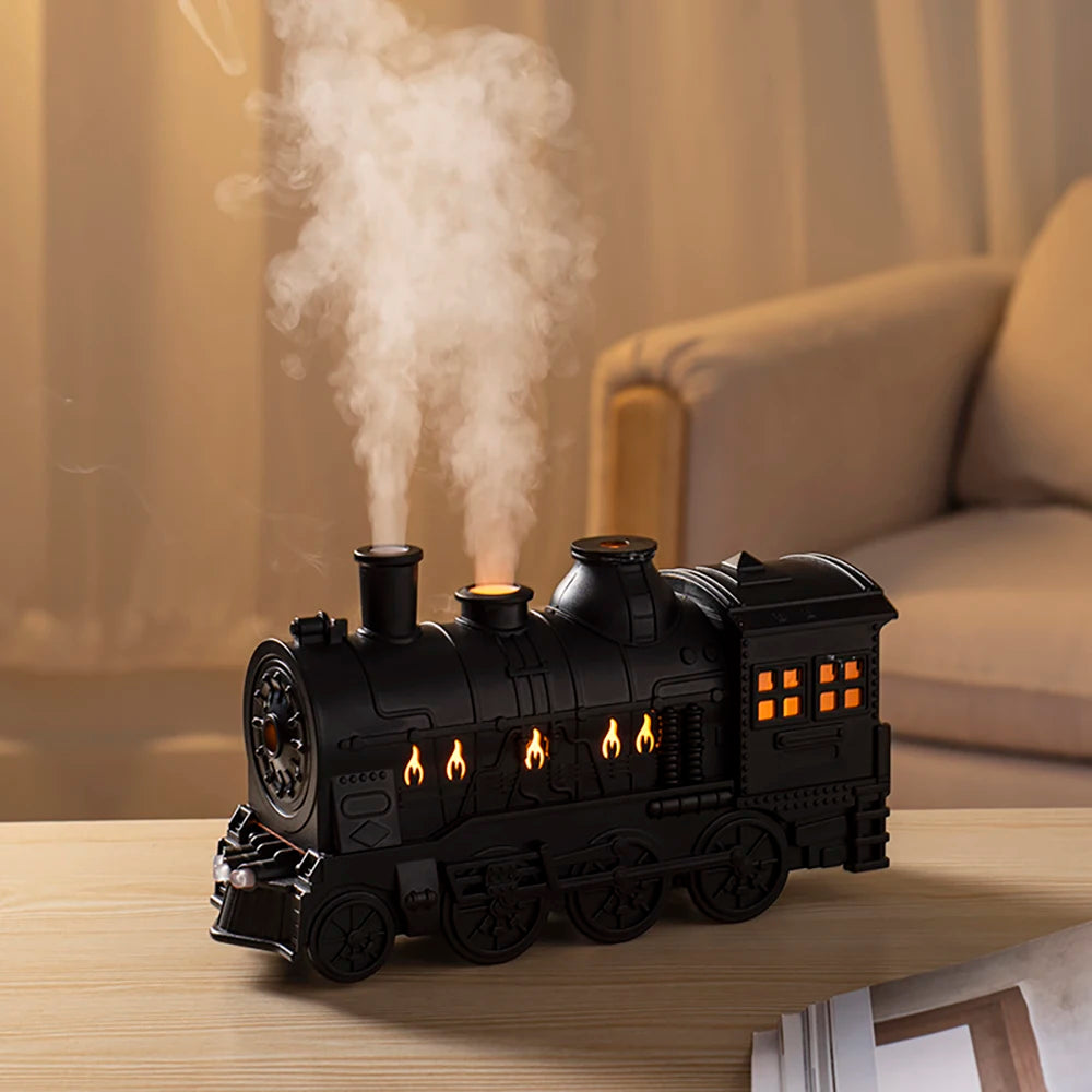 Train Air Humidifier and Aromatherapy Diffuser