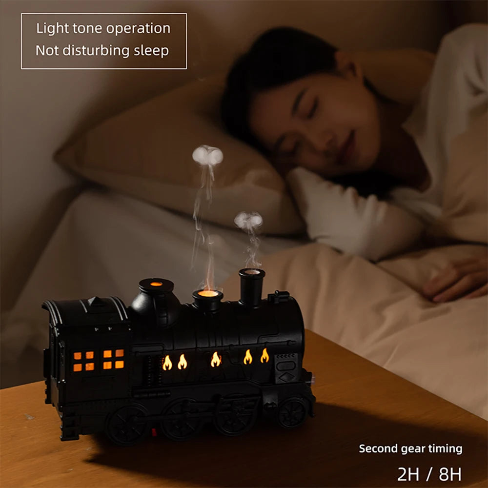 Train Air Humidifier and Aromatherapy Diffuser