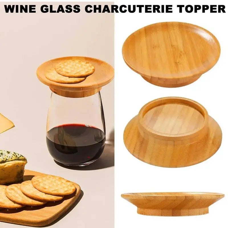 4pcs Wine Glass Charcuterie Topper