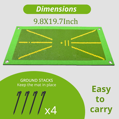 Golf Training Mat for Swing Detection