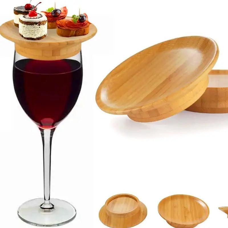 4pcs Wine Glass Charcuterie Topper