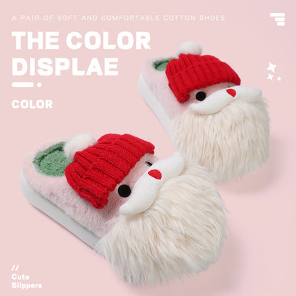 Cute Christmas Santa Claus Slippers